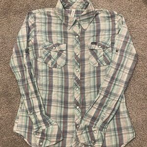 RVCA button up women’s